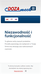 Mobile Screenshot of dozamech.pl